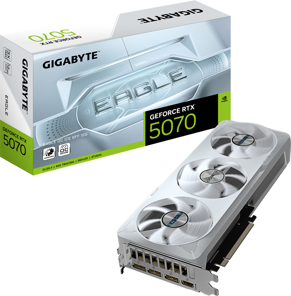 [GV-N5070EAGLEOC-12GD] TARJETA/DE/VIDEO/GIGABYTE RTX 5070 EAGLE BLACK OC EDITION 12GB GDDR7 PCIE 5.0