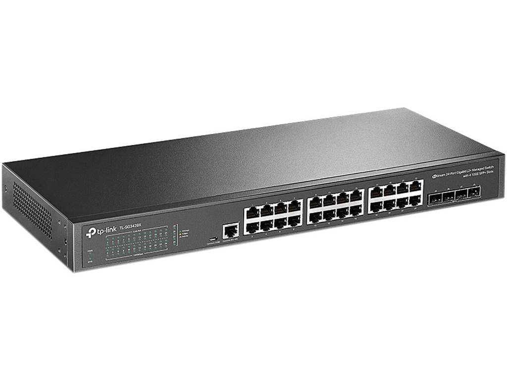 [TL-SG3452] SWITCHES TPLINK TL-SG3452 CAPA 2 / 48 PUERTOS GIGABIT /4 RANURA SFP / CAPA 2