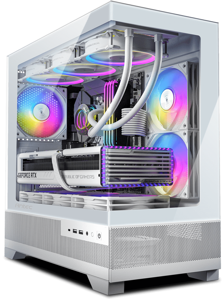 [CX500MARGBWHITE] CASE ANTEC/CX500M WHITE ARGB MINI TOWER MICRO-ATX 2X120MM ARGB REVERSE FANS 1X120MM ARGB REAR