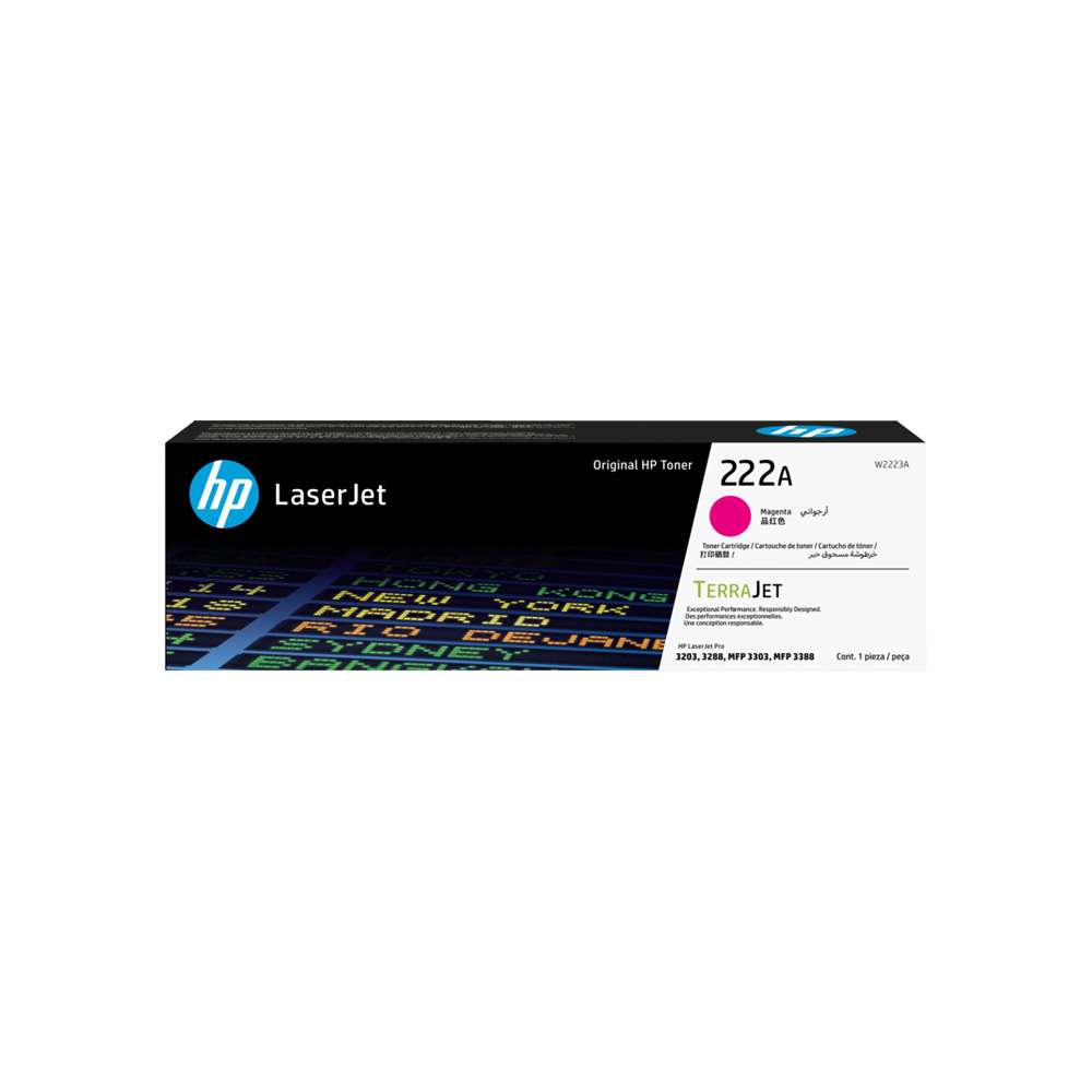 [W2223A] CONSUMIBLE HPINC/TONER 222A MAGENTA LASERJET 3201/3202/3303 1200 PAG W2223A