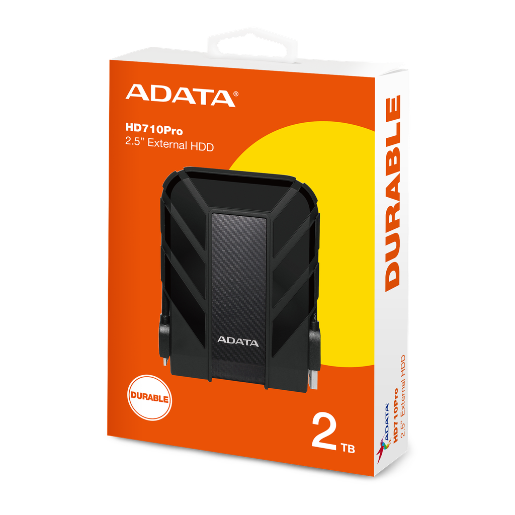 [AHD710P-1TU31-CBK] DISCO EXTERNO ADATA HD710P 1TB NEGRO USB3.1, IP68, AGUA, POLVO, MIL-STD-810G 516.6 GOLPES