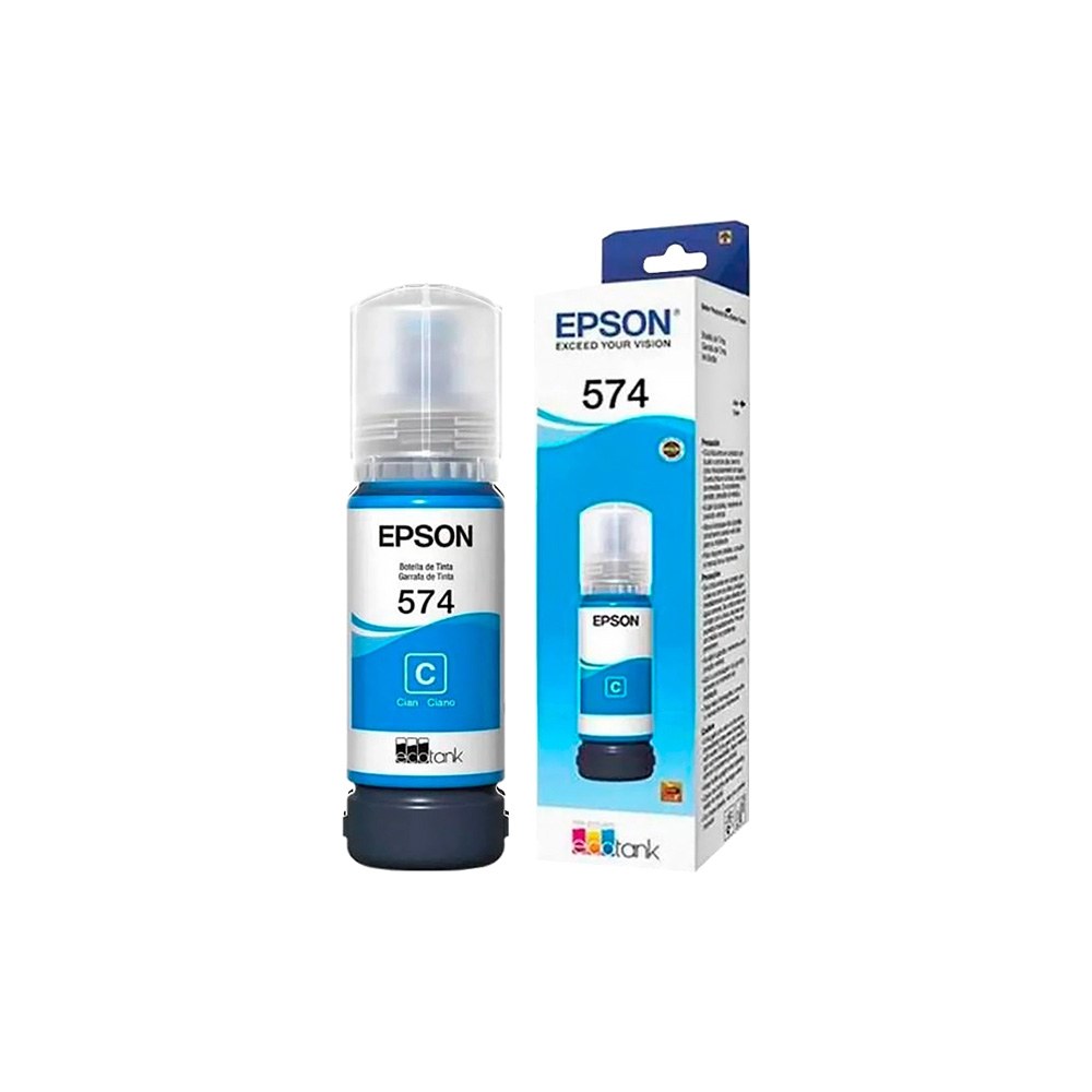 [T574220-AL] BOTELLA EPSON T574 CYAN L8050 7300 PAGS T574120-AL