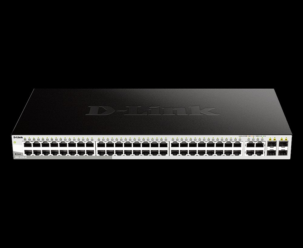 [S21-DLISWIADMDGS/1210/52MP] SWITCHES SWITCH D-LINK DGS-1210-52-L2- 48PTOS 10/100/1000 GIGABITPOE- 4PTOS SFP POE