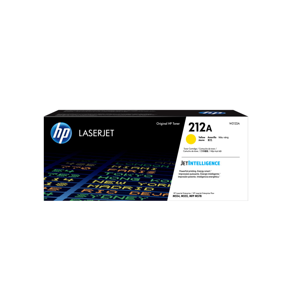 CONSUMIBLE/HPINC TONER HP 212A YELLOW 5500 PAG /M578DN W2122A