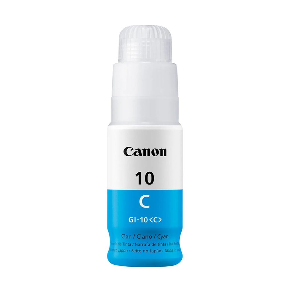 [3382C001AB] BOTELLA CANON GI10C CYAN GM2010/G6010 7700 PAG GI10C