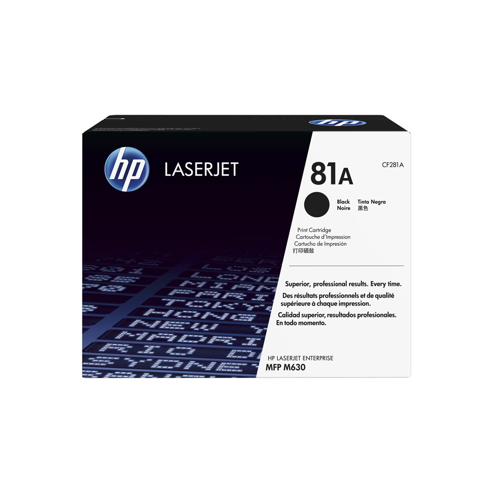 [CF281A] TONER HPINC 81A NEGRO LASERJET MFP630 10500 PAG CF281A