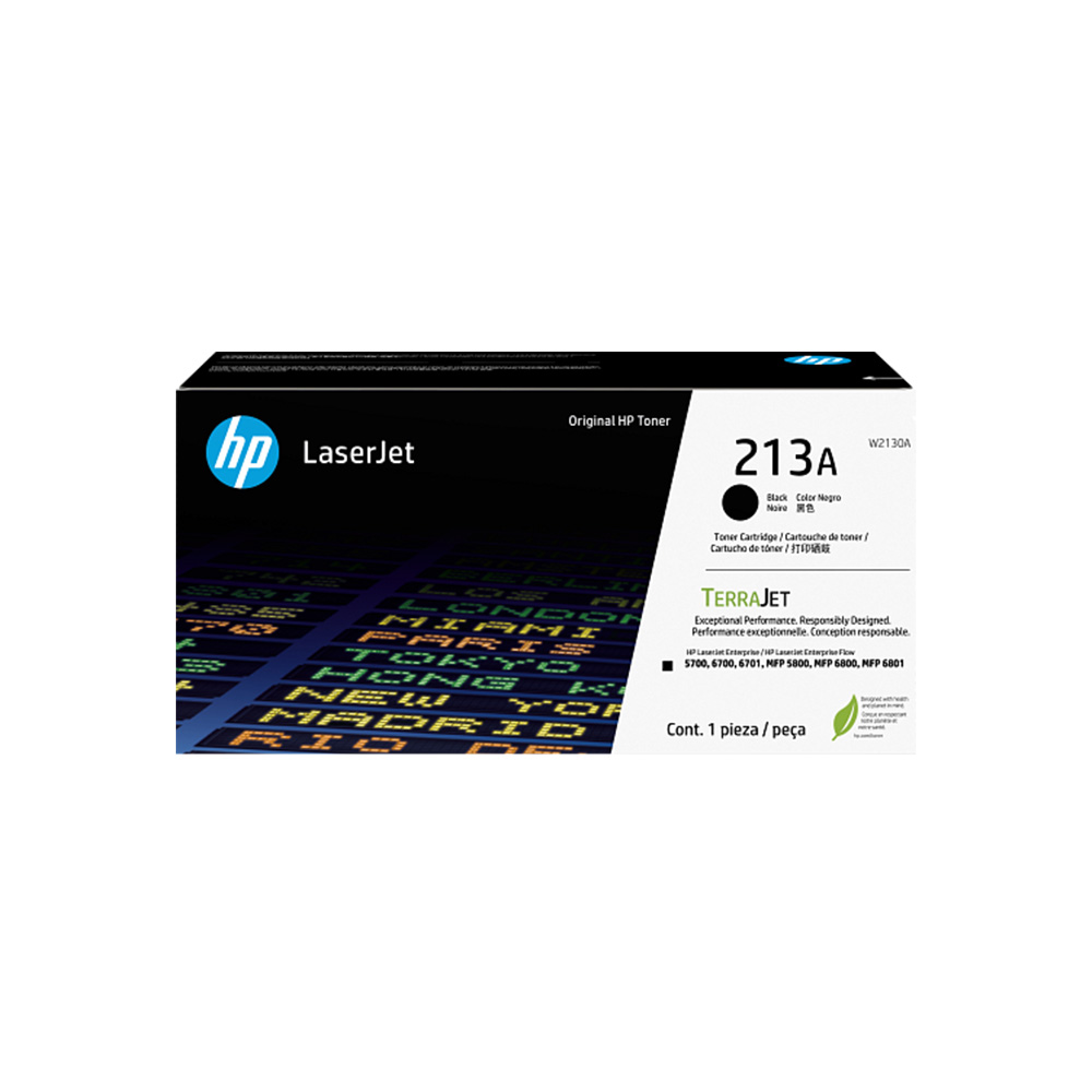 [W2130A] CONSUMIBLE/HPINC /TONER 213A NEGRO LASERJET 5700/5800/6700/6800 3500 PAG W2130A