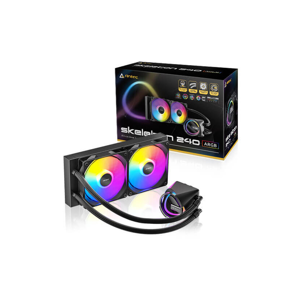 [SKELETON240ARGB] COOLER ANTEC/SKELETON 240 ARGB COMPATIBLE LGA 1700 LGA 1851 AM4 AM5