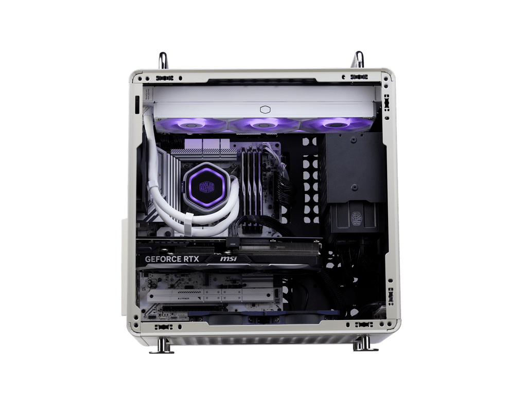 [Q540-LGNN-S00] CASE COOLER MASTER/MID TOWER QUBE 540 MOONSTONE 1X120MM REAR 2XUSB 3.2 TYPE A