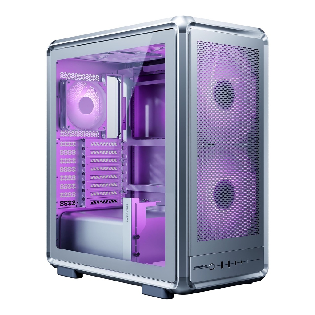 [MF500M-SHNN-S00] CASE COOLER MASTER/MID TOWER MASTERFRAME 500 MESH SILVER 2XUSB 3.2 TYPE A