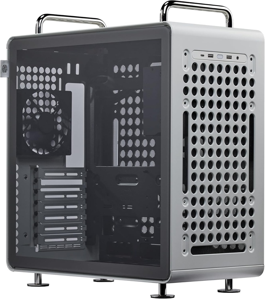 [Q540-MGNN-S00] CASE COOLER MASTER/MID TOWER QUBE 540 STARDUST IRON 1X120MM REAR 2XUSB 3.2 TYPE A