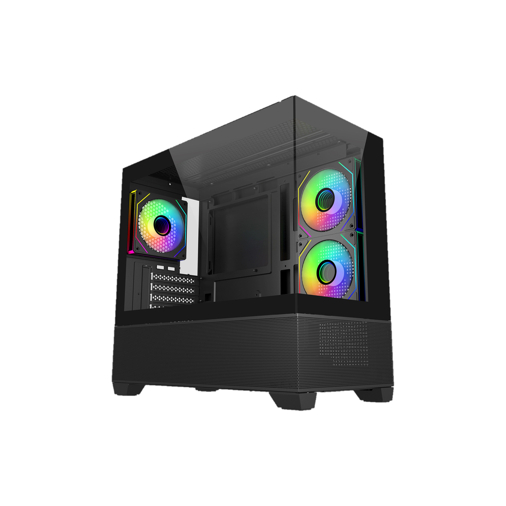 [E490-WHNN-S00] CASE COOLER MASTER/MINI TOWER ELITE 490 WHITE 1X120MM ARGB 2X120MM SIDE MOUNT
