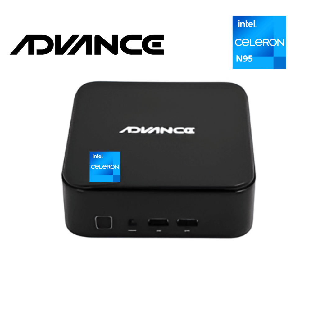 [MP3155] COMPUTADOR ADVANCE/MINI PC MP3155 CELERON N95 SODIMM DDR4 M.2 2280 NVME WIFI BT