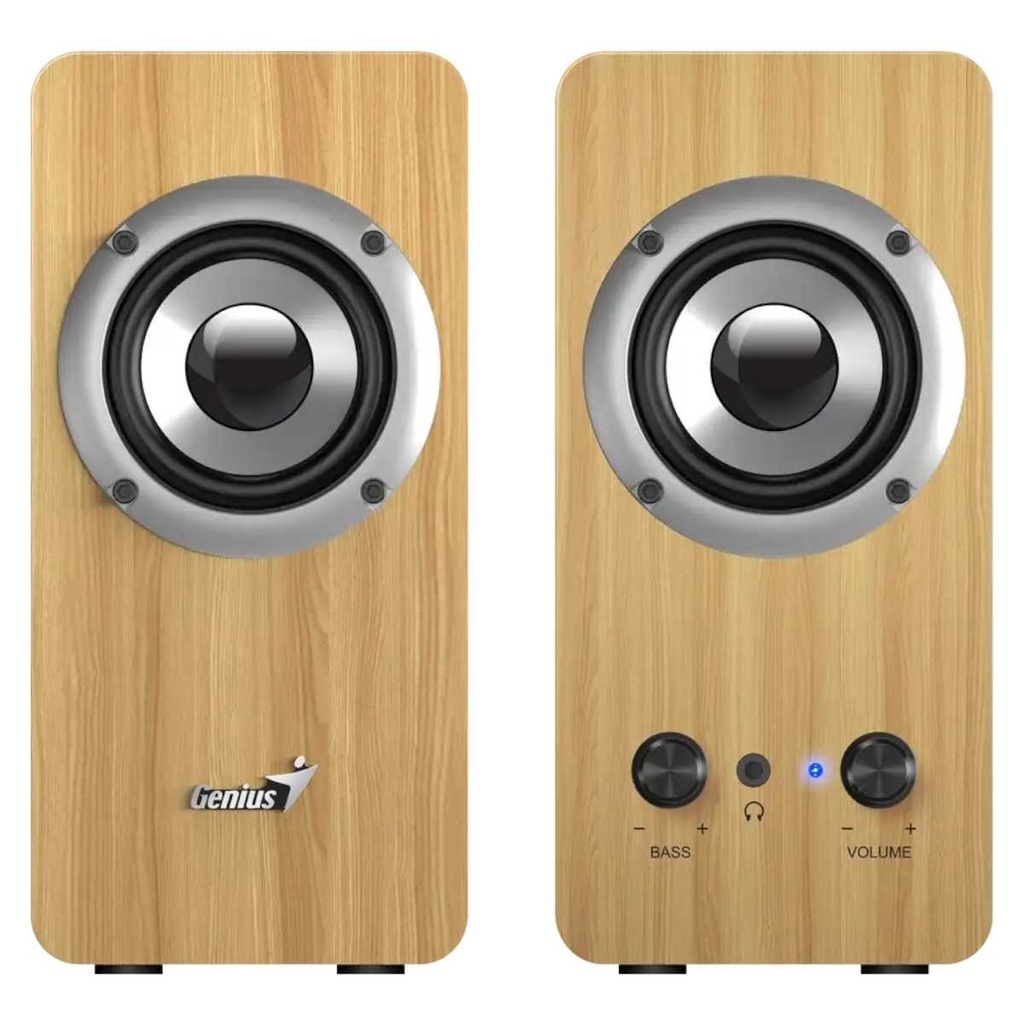 PARLANTE GENIUS/SP-HF400 POTENCIA 10W RMS DARK BROW AC POWER 100 / 240 V