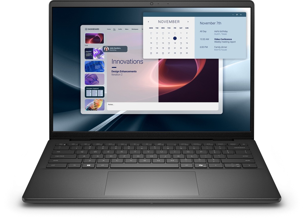 [7XNFP] COMPUTADOR PORTATIL DELL PRO 14 BLACK 7XNFP 14PULG FHD ULTRA 5 225U 16GB DDR5 5600 512GB W11PRO 1Y