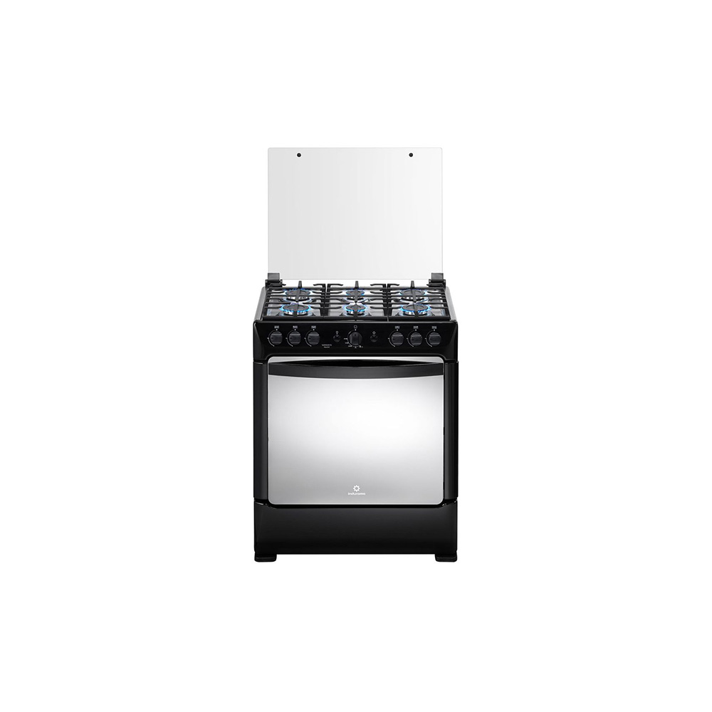 [30001562] COCINA INDURAMA/A GAS SORRENTO MAXGRILL ZAFIRO 30 NEGRA
