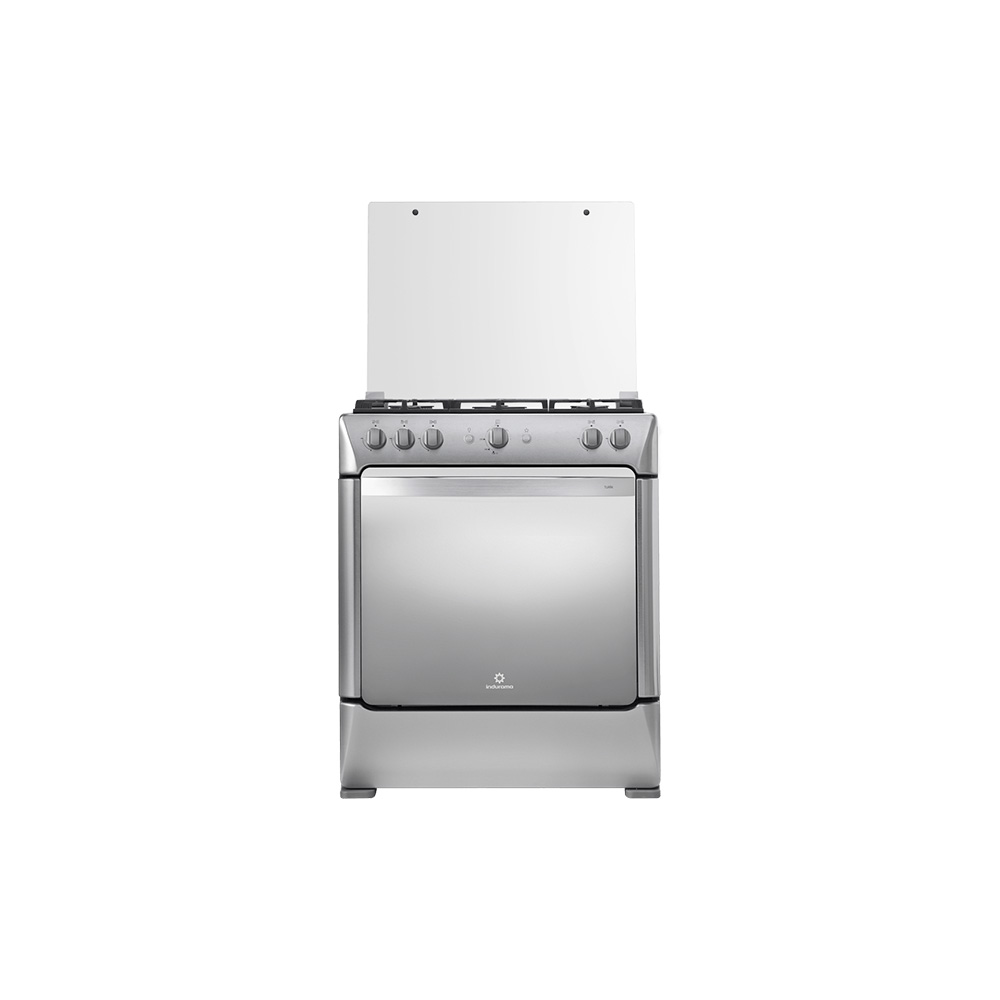 [30000836] COCINA INDURAMA/A GAS TURIN ZAFIRO 5 QUEMADORES CROMA
