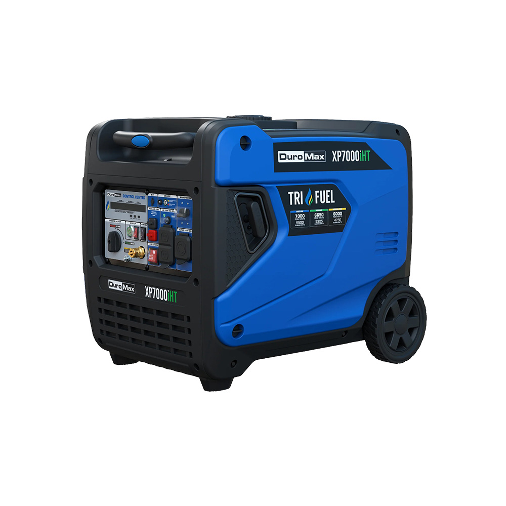 [T-XP70001H] PROMO 2X1 GENERADOR DUROMAX/PORTATIL DIGITAL INVERTER XP70001H DUAL FUEL 7000W PROPANO/GASOLINA