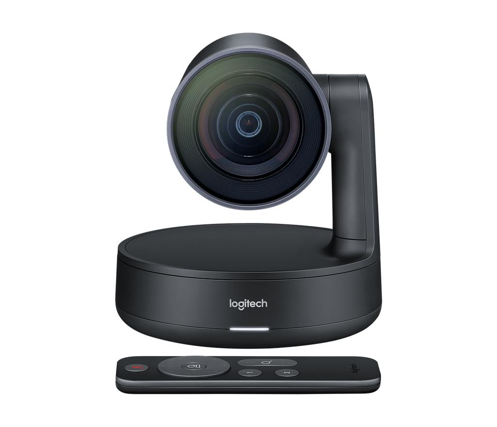 [960-001225] CAMARA LOGITECH/RALLY PLUS USB /90 GRADOS /ZOOM HD 15X /ULTRA HD 4K /2 ALTAVOCES / BASES MIC. /CON
