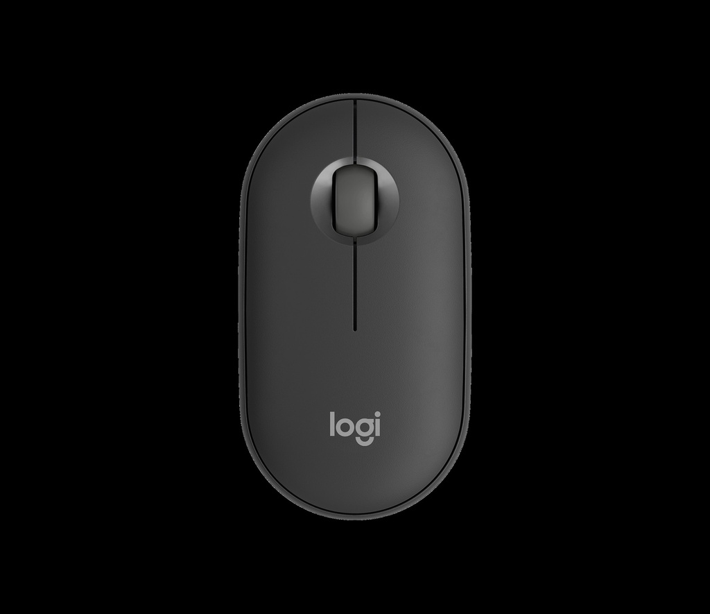 [910-007049] MOUSE LOGITECH/PEBBLE MOUSE 2 M350S/BLUETOOTH/3 BOTONES/SILENT TOUCH/MAX. 3 DISPOTVS/GRAPHITE LAT