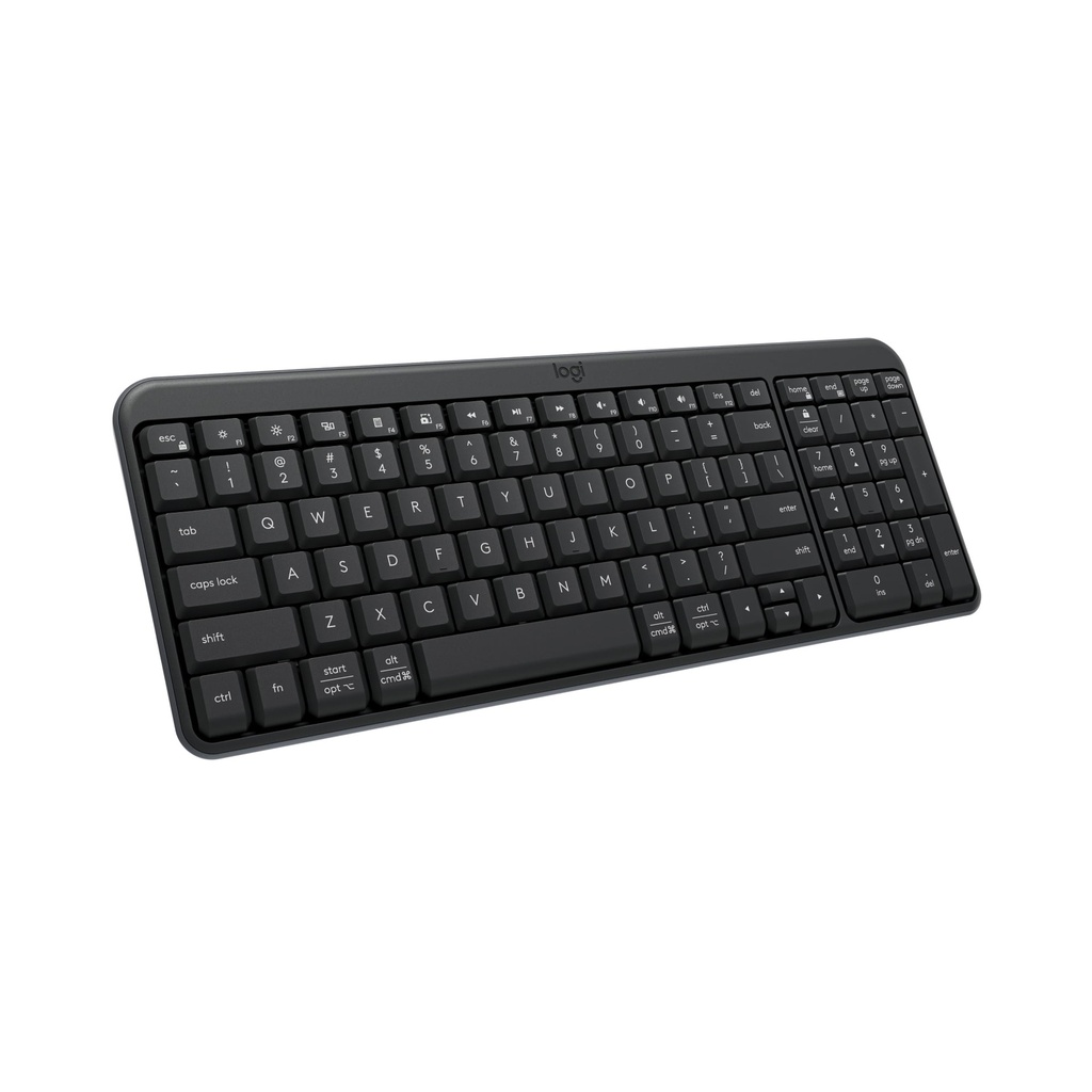 [920-013446] TECLADO LOGITECH/K250/COMPACTO/BLUETO OTH/WIRELESS/INCLY.NUM-PAD/AJUSTABLE 7GRADOS/OFF WHITE
