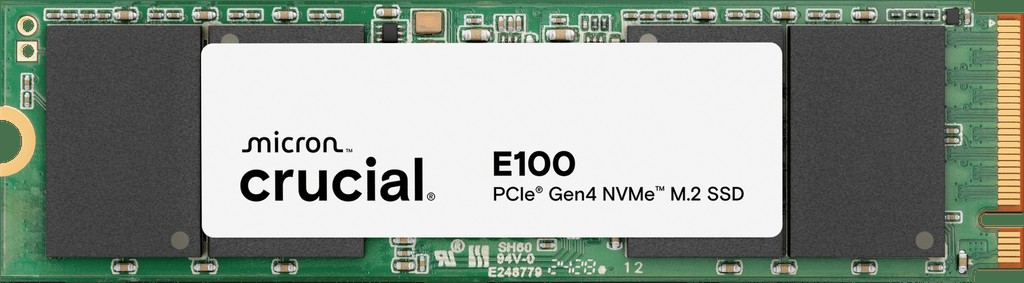 [CT2000E100SSD8] SSD/CRUCIAL E100 2TB PCIE GEN4 NVME 4500 MBS M.2 2280 CT2000E100SSD8