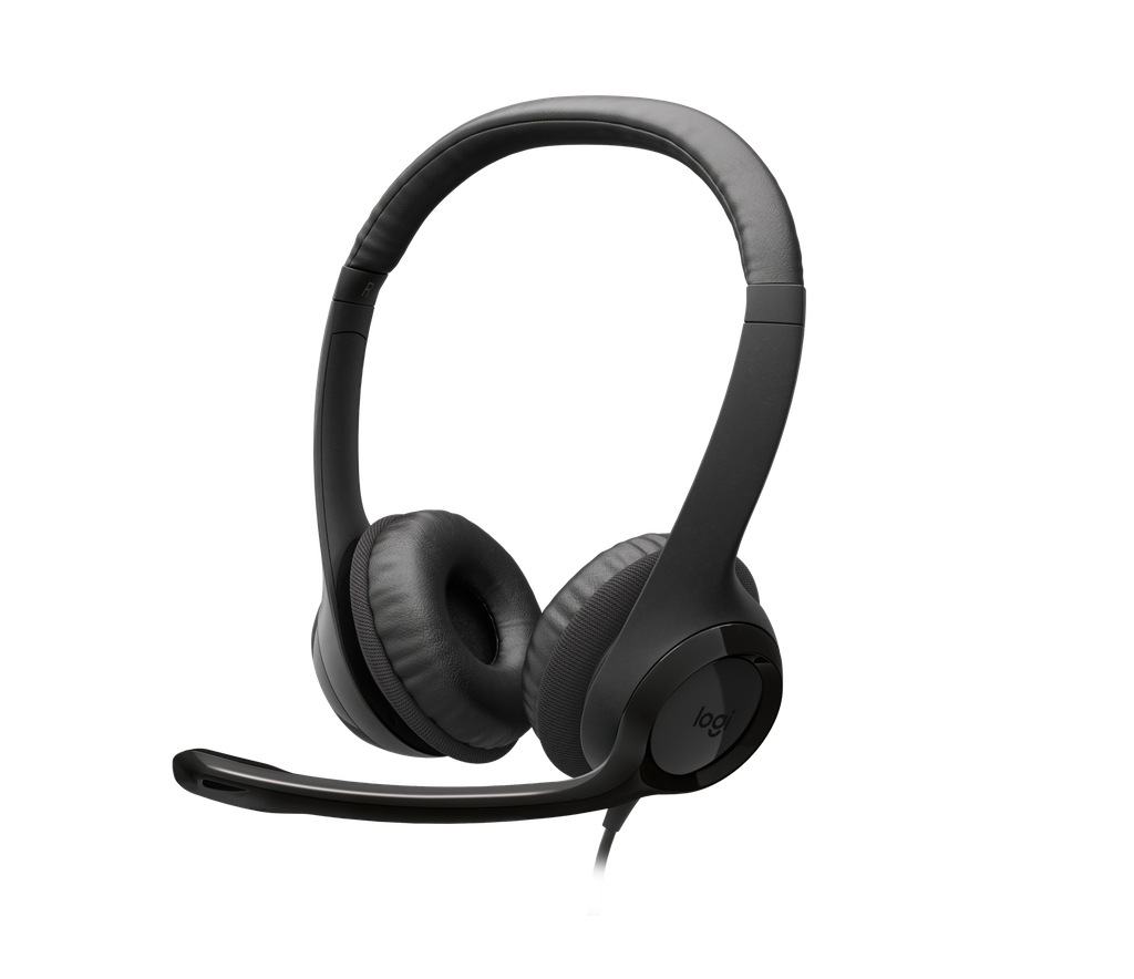 HEADSETS/LOGITECH H390/USB-A/MIC. CANCEL. RUIDO/CABLE 1.9M/100KHZ