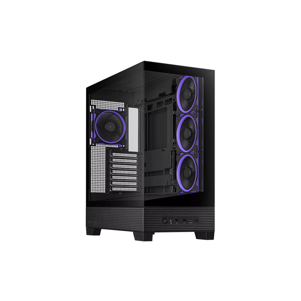 [A31PLUS] CASE ASUS/A31 PLUS MID TOWER 3X120MM SIDE 1X120MM REAR ARGB