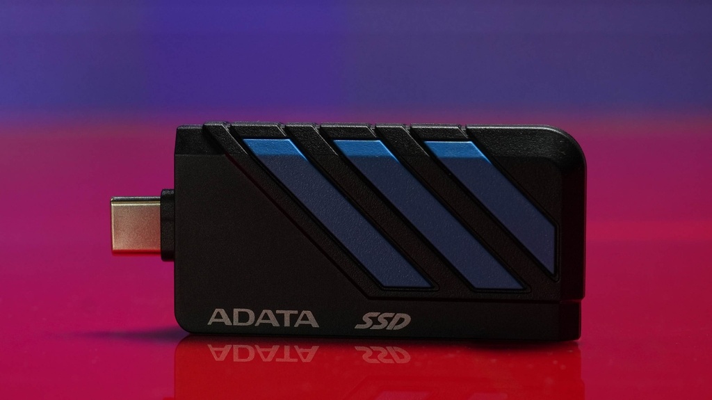 SSD/ADATA EXTERNO SC735 1000GB BLACK- GRAY 1050 MBS 1.22M MIL-STD USB TIPO C