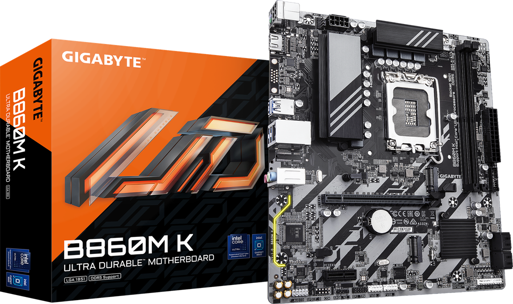 MAINBOARD GIGABYTE B860M-K 2XDDR5 DIMM LGA1851 MICRO ATX