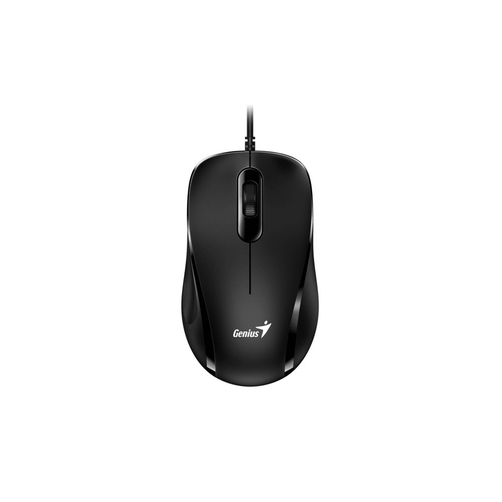 [31010026400] MOUSE GENIUS USB DX-101 NEGRO/3 BOTONES/1000DPI/WINDOWS Y MAC