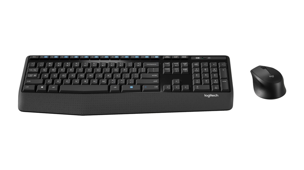 [920-007820] COMBO LOGITECH/TECLADO Y MOUSE MK345/WIRELESS/NUM-PAD/RESIST.SALPICADURAS/REPOSA-MUNECAS