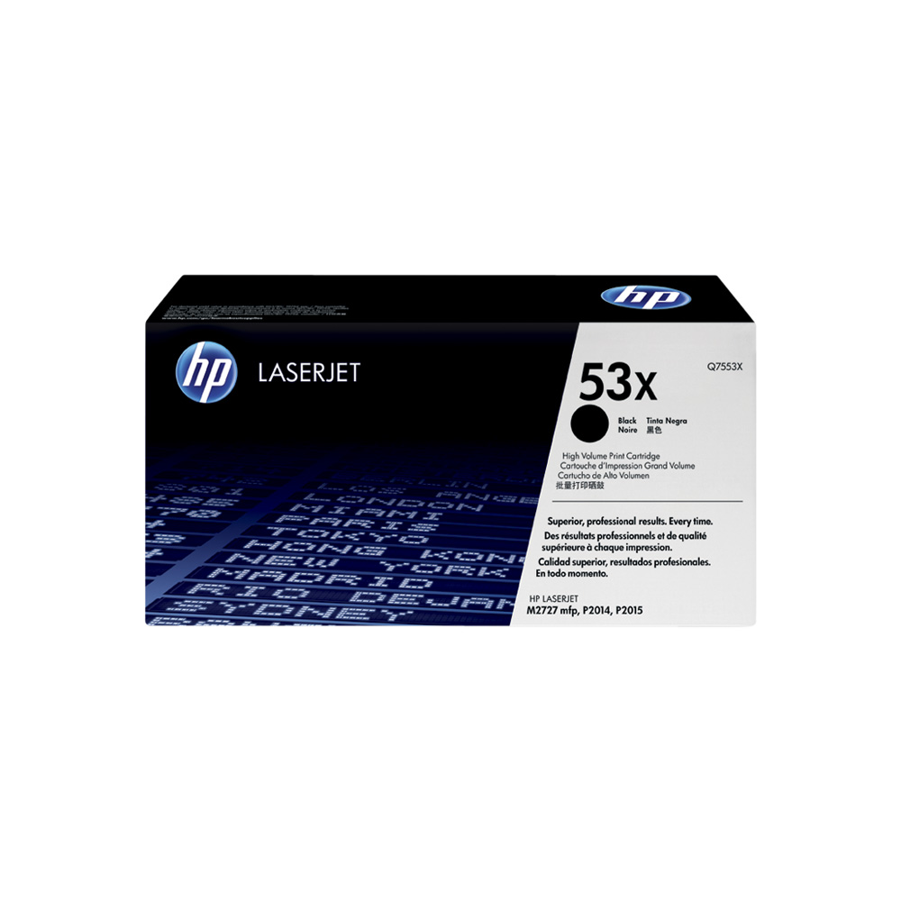 [Q7553X] TONER HP 53X NEGRO LASERJET P2015/2727 7000 PAG Q7553X