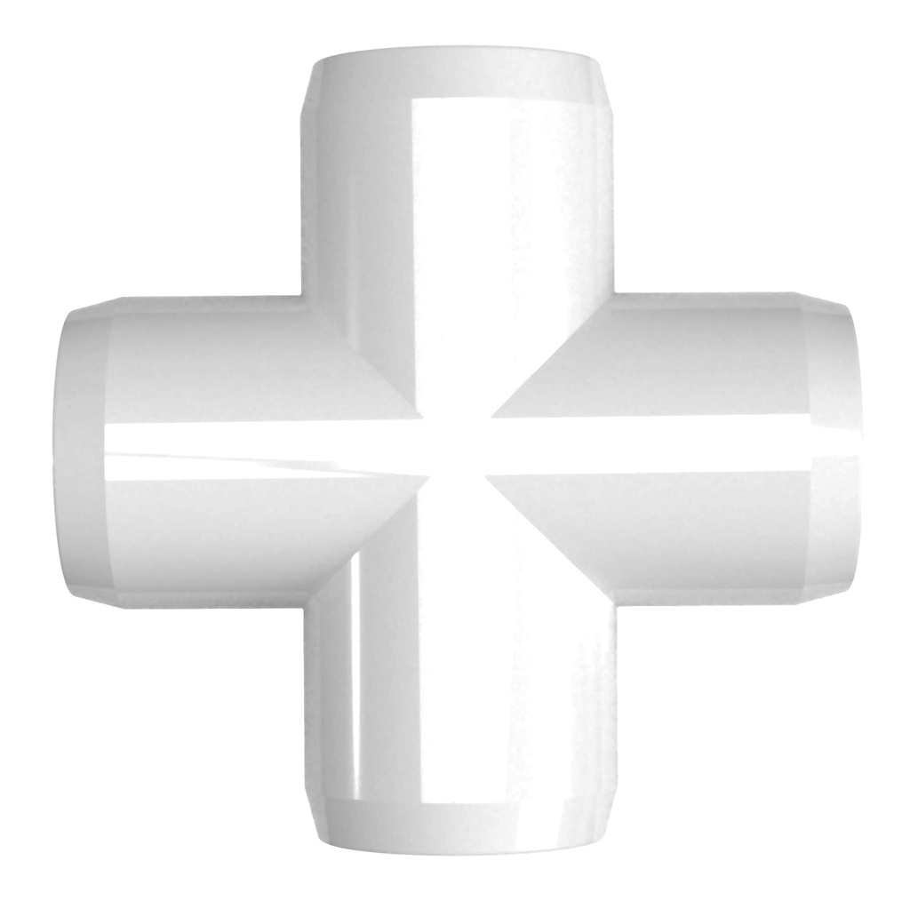 [SUMREDICRW12JCW] COVER BLANCO 1 1-4INC. JOINT 10 PC-BAG 94V-0 LOW VOLT