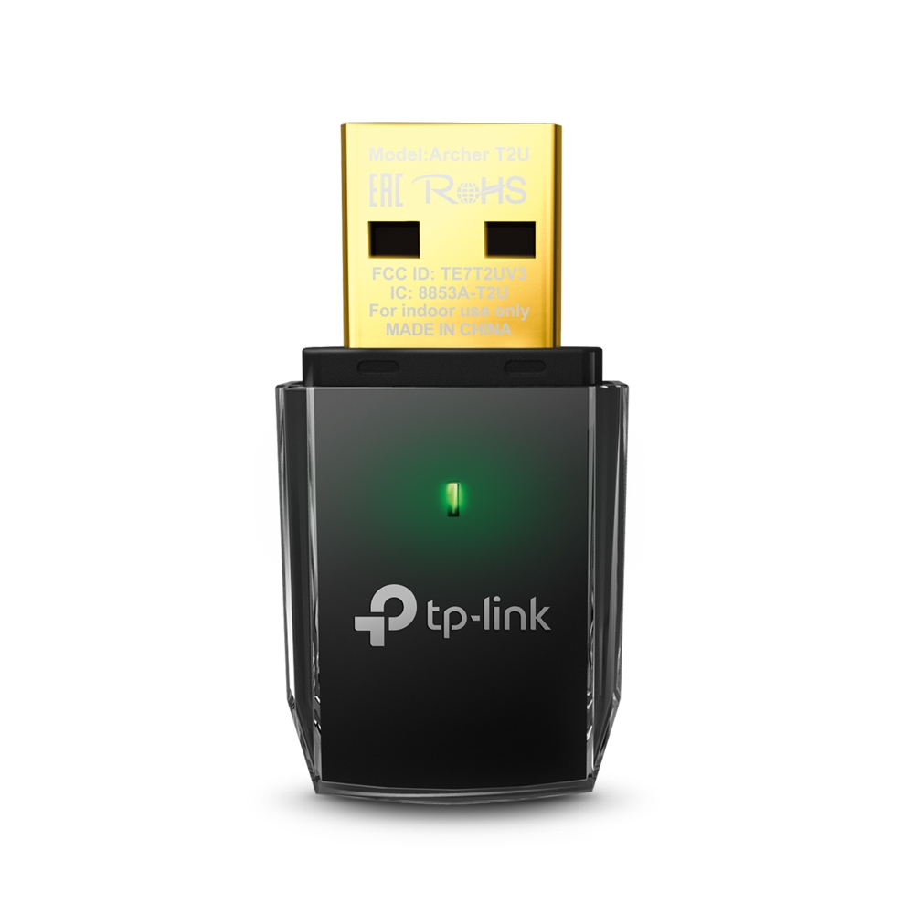 [ACATPLARCT2UMIN] ADAPTADOR INALAMBRICO MINI USB DOBLE BANDA AC600 ARCHER T2U