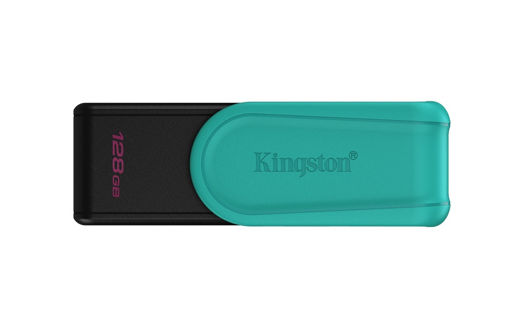 [FMEKINDTXS128GK] FLASH MEMORY KINGSTON 128GB DATA TRAVELER EXODIA S USB 3.2 BLACK-TURQUOISE