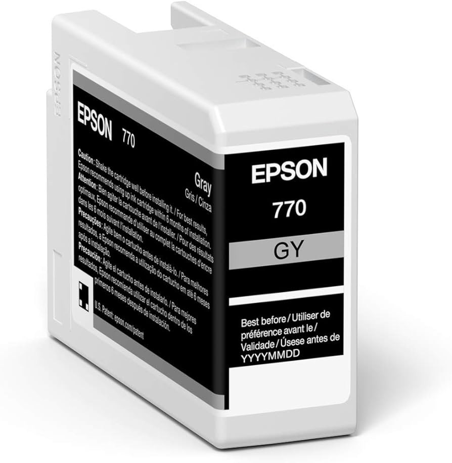 CARTUCHO Epson UltraChrome PRO10 770 Original Inkjet Gray