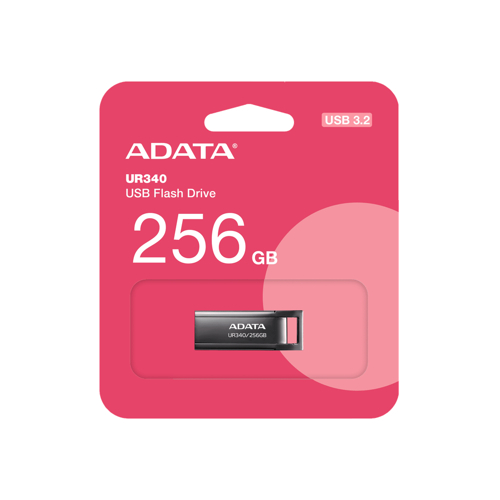 [FMEADAUR350256K] FLASH MEMORY ADATA 256GB UR350 USB3.2 BLACK