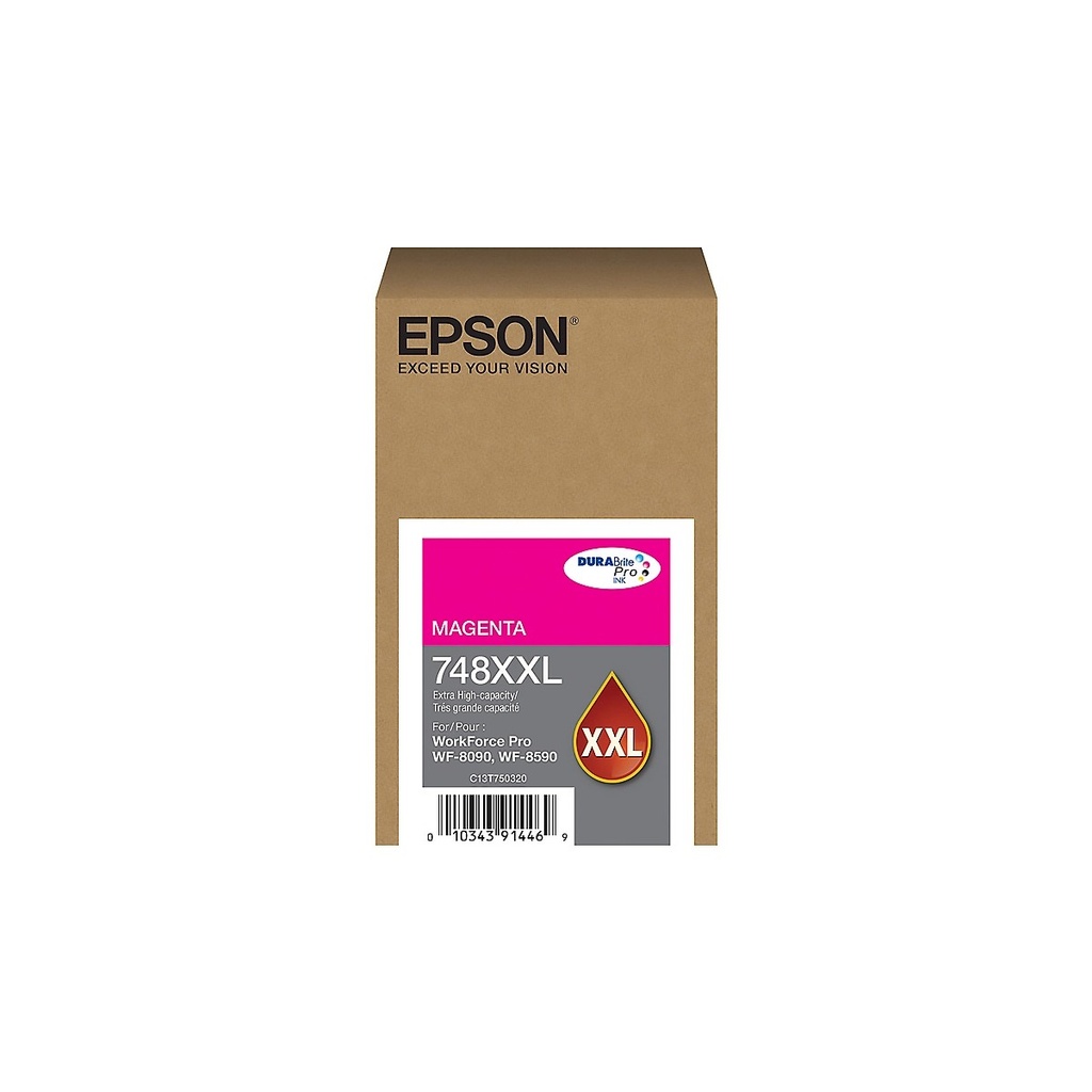 [SUMEPST748XL320] Carucho Epson DURABrite Pro 748XXL Extra-High Capacity 7K Magenta
