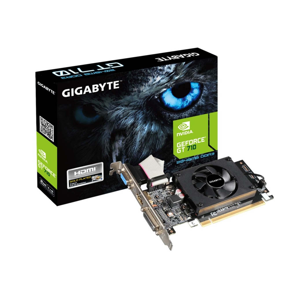 [VIDGIBGVN710D32] VIDEO GIGABYTE GV-N710D3-2GL 2GB DDR3 64BIT DVI-D HDMI D-SUB PCI-E 2.0