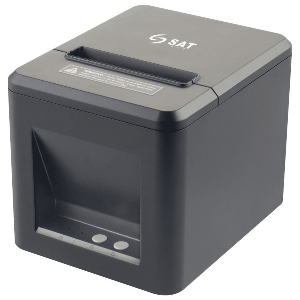 IMP. SAT DIRECT THERMAL Q22UE 256KB 64KB-RAM 80mm 230mm-s 203DPI 1D 2D USB ETHERNET BLACK