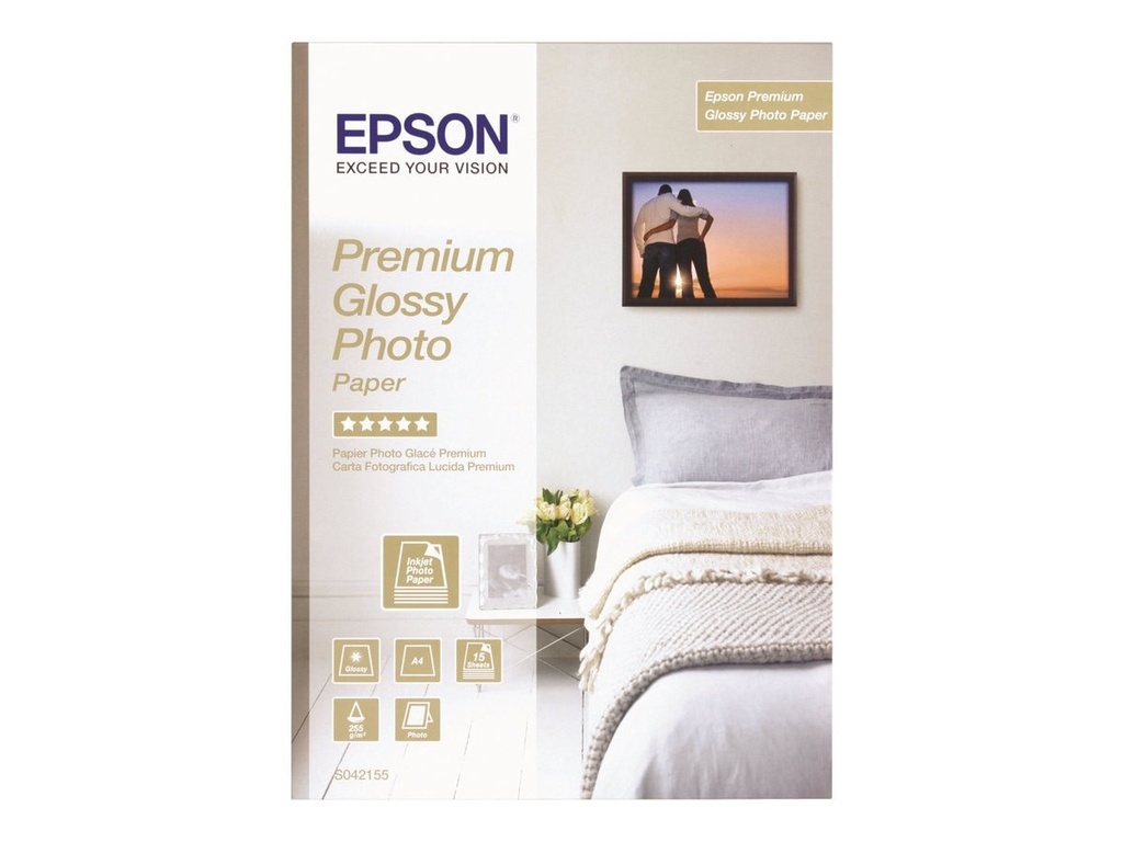 [SUMEPSS041742] PAPEL EPSON PREMIUM GLOSSY PHOTO PAPER 16INC. X 100INC.
