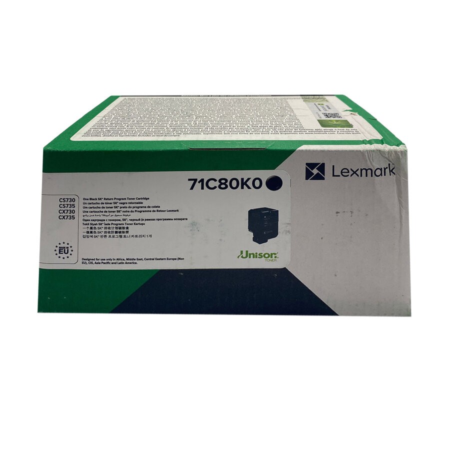[SUMLEX71C80K0] TONER LEXMARK BLACK 5K CS-CX730-735