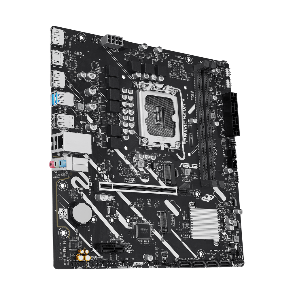 [MBOASUH810M-E] MBO ASUS H810M-E Intel Core Ultra LGA1851 2xDDR5-6400 HDMI 2xDP 2M.2 9USB PCIe4.0 micro ATX