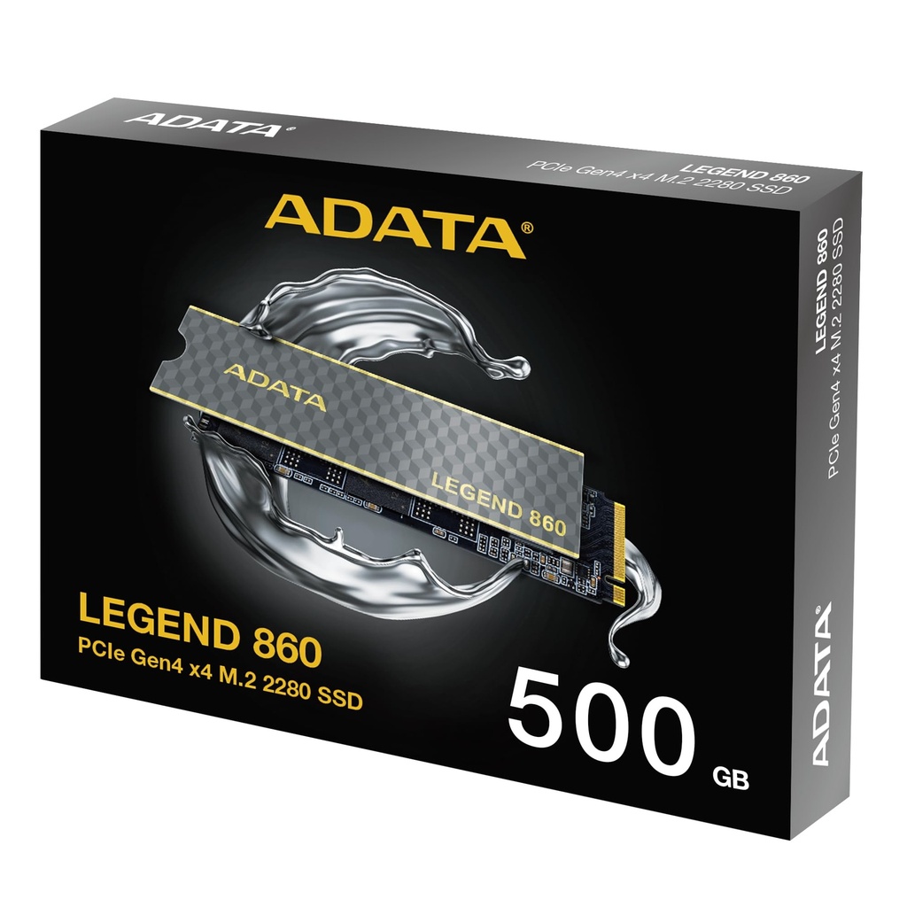 [HDDADA500LEG860] SSD ADATA LEGEND 860 500GB M.2 2280 3D NAND PCIe Gen4X4 5000MB-s 5y