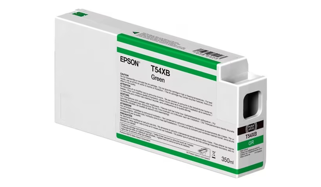 CARTUCHO EPSON T54XB00 ULTRACHROME HDX GREEN 350ML FOR SURCOLOR P7000 - P9000