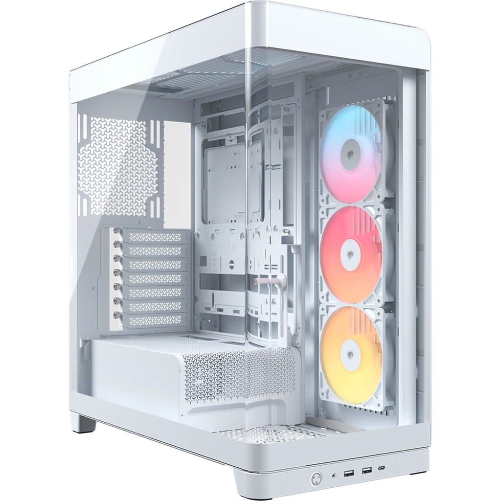 CASE CORSAIR ATX 4500X FRAME RS-R ARGB Panoramic Glass 2USB3.2 HD-Audio Mid-Tower White