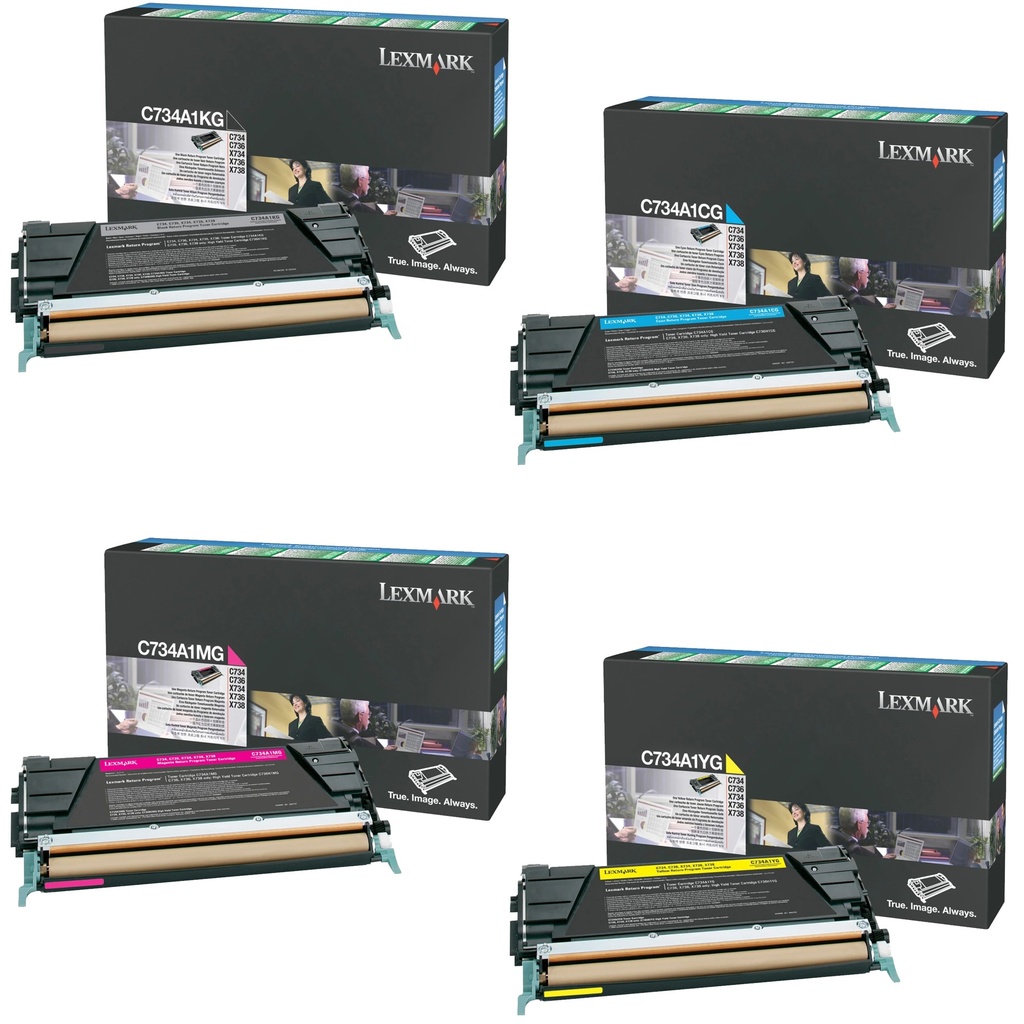 [SUMLEXC734A1KG] TONER LEXMARK C734A1KG