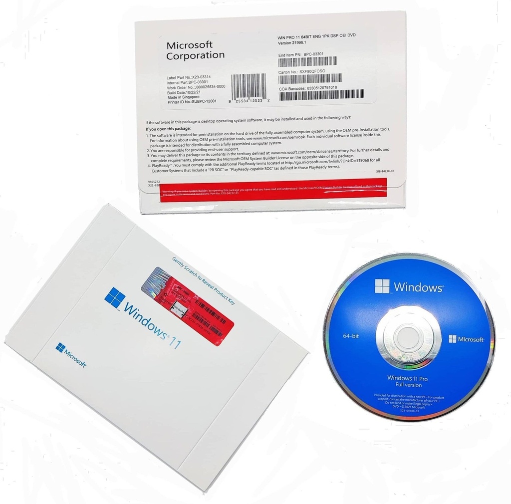 MICROSOFT WINDOWS 11 PRO OEM