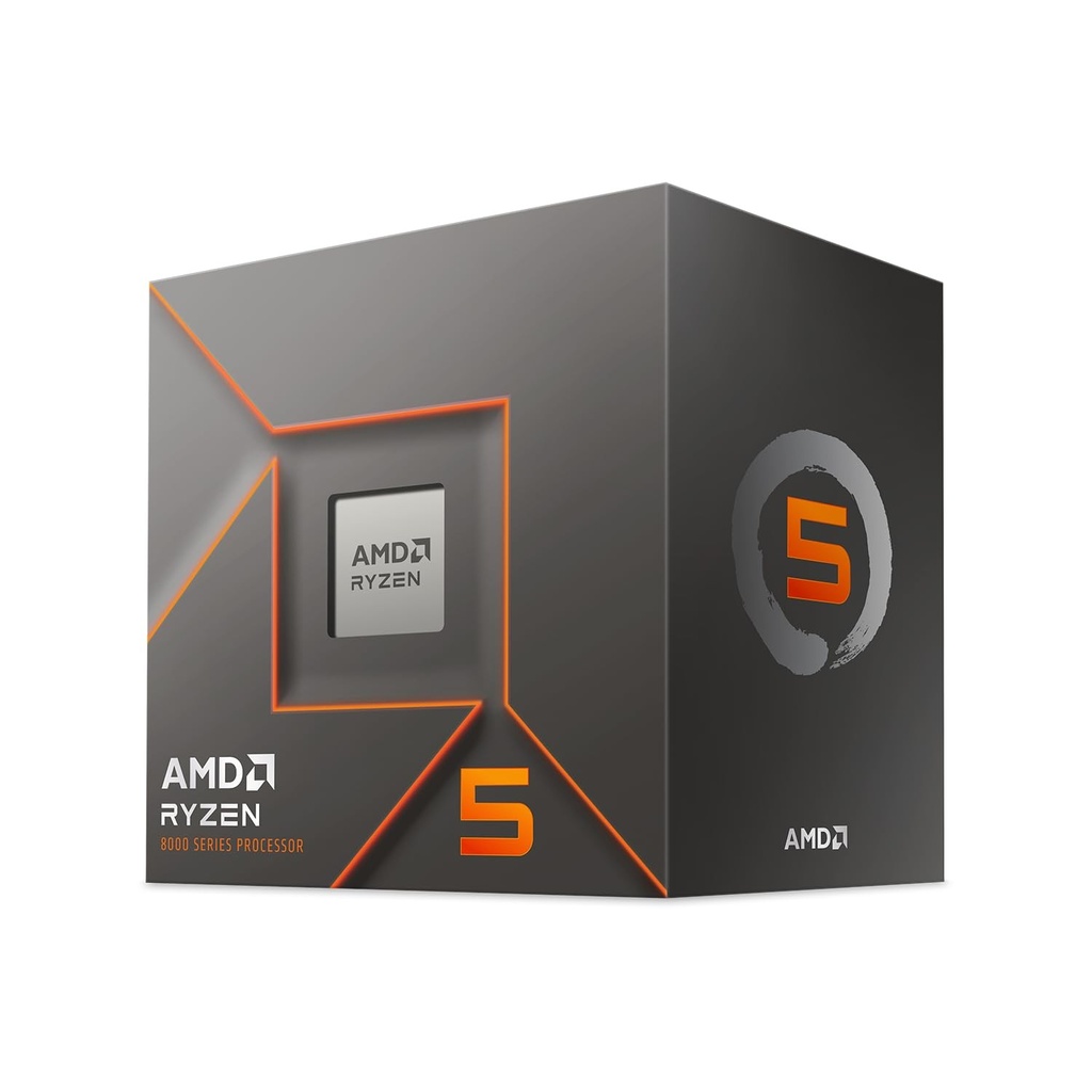 [PROAMD100001591] PROC. AMD RYZEN 5 AM5 8400F 4.2GHZ 6CORE 12HILOS 6MB CACHE 65W WITH FAN BOX